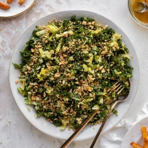 peanut crunch kale salad — PLENTY Cville