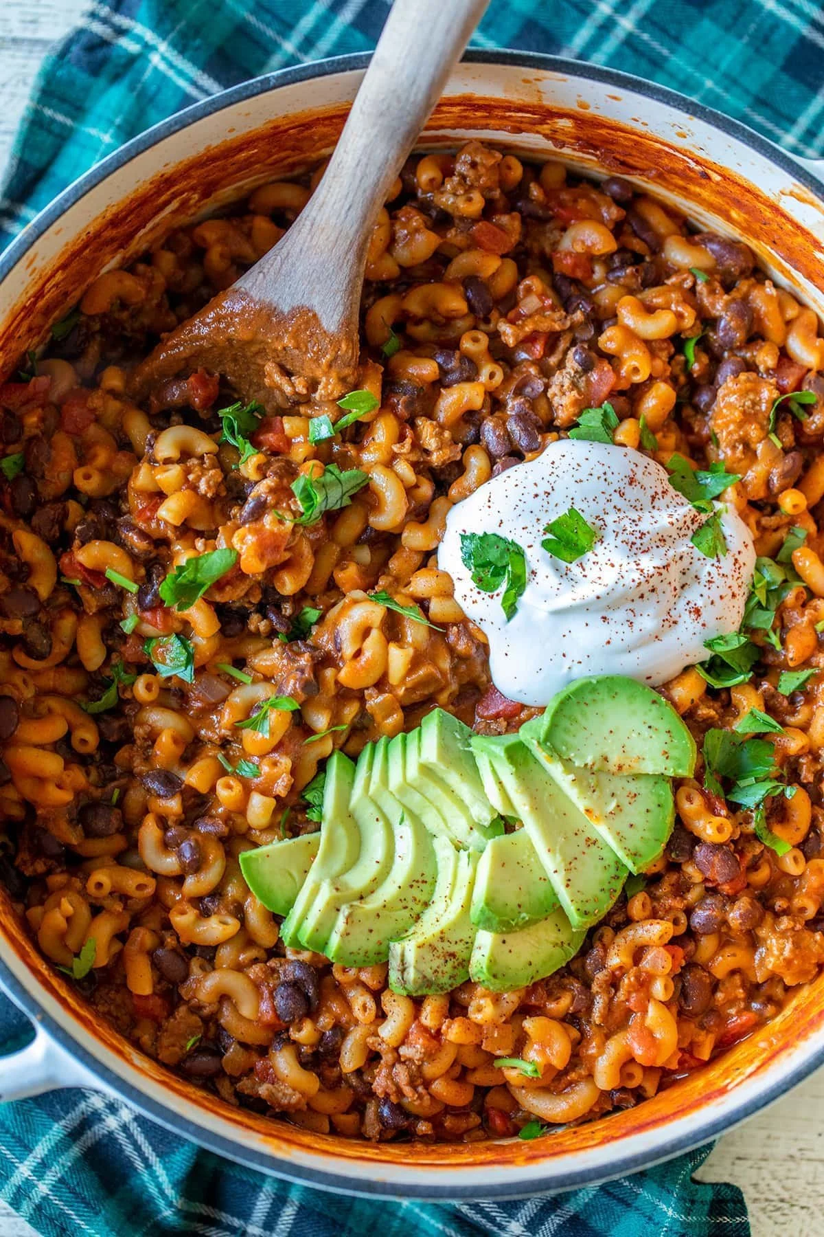 vegetarian chili mac