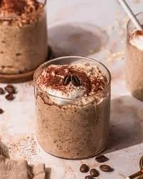 mocha latte breakfast porridge