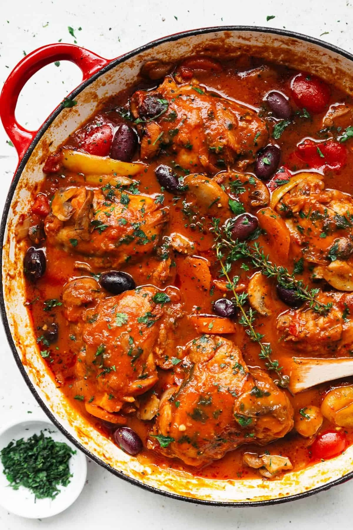 chicken cacciatore