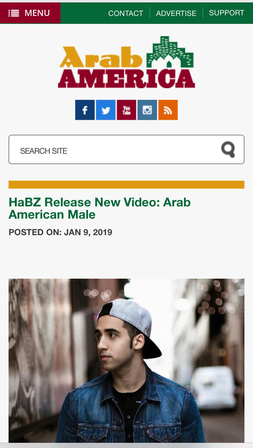HaBZ Release New Video: Arab American Male