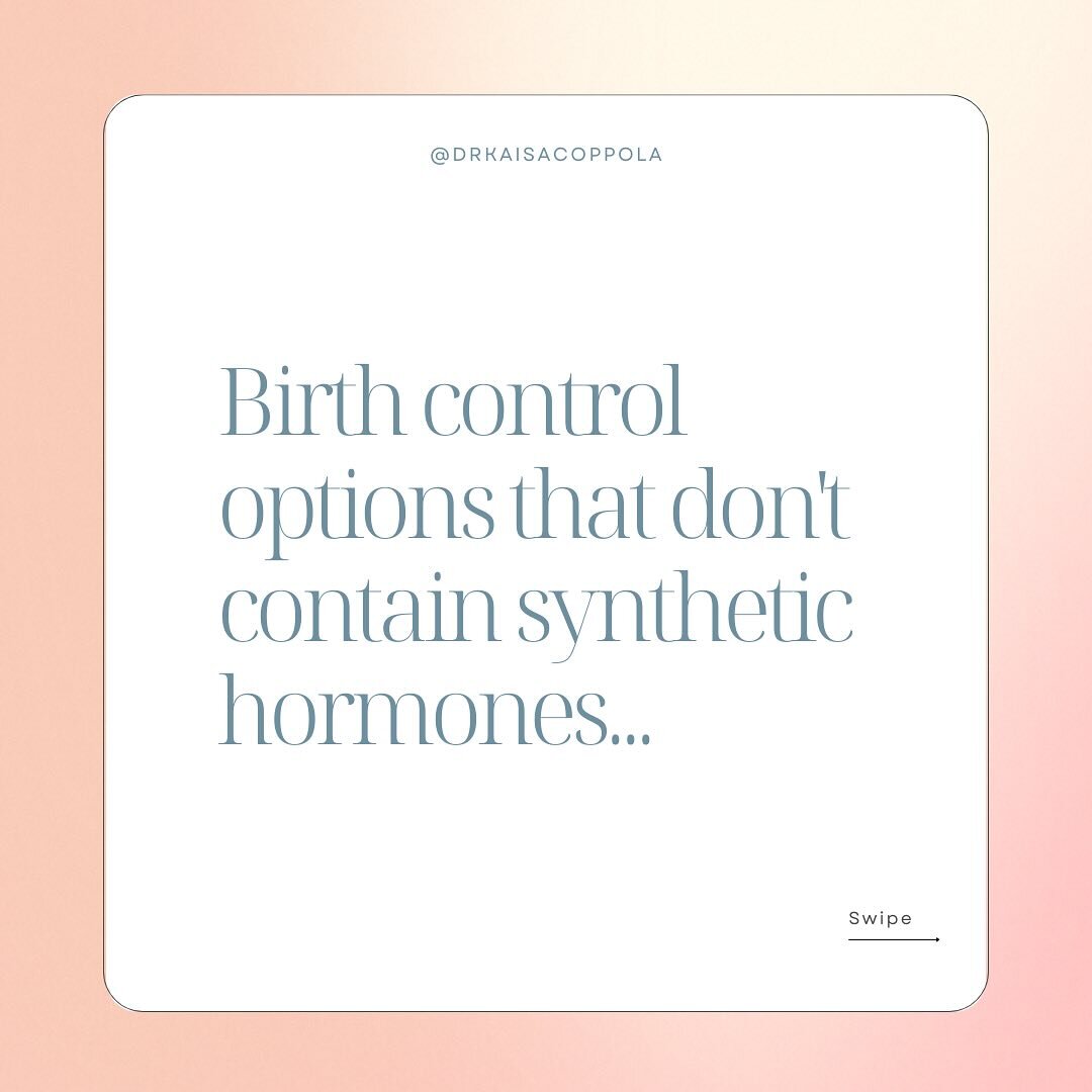 Conventional medicine does not address the harmful side effects of hormonal birth control methods. I always want to support my patients&rsquo; choices, but I also feel as if it is my job to educate them on what they are not necessarily hearing from t