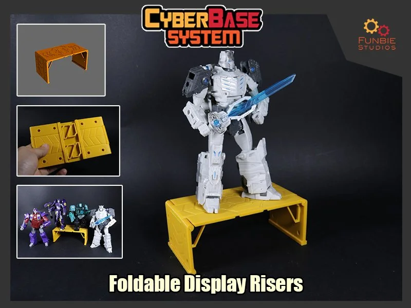 Foldable Display Risers | Funbie Studios
