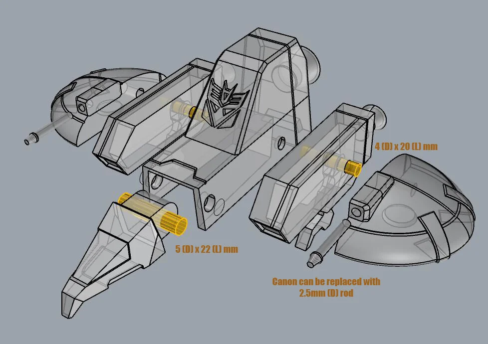 Transformers G1 Cybertronian LaserBeak Funbie Studios