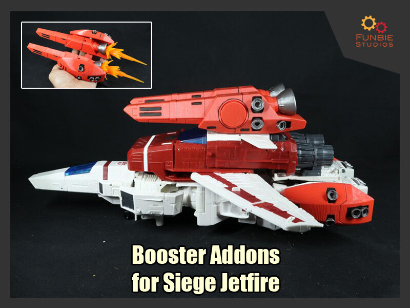 duif Zullen pols Booster Addons for Siege Jetfire | Funbie Studios
