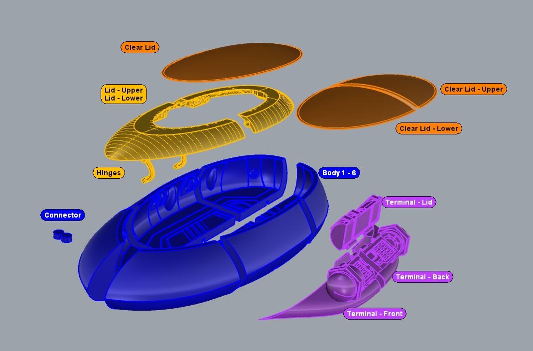 Stasis Pod from Transformers Beast Wars