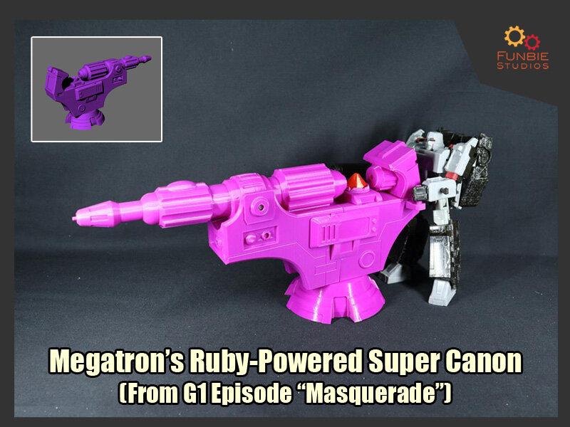 G1 Megatron Gun 3d Print