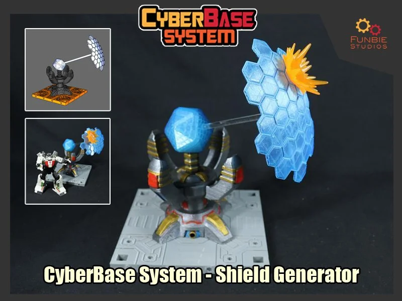 CyberBase System] Shield Generator Funbie Studios