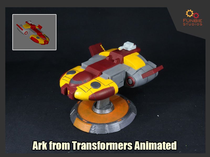 Iconic Ship Series - Ark from Transformers Animated | Funbie Studios