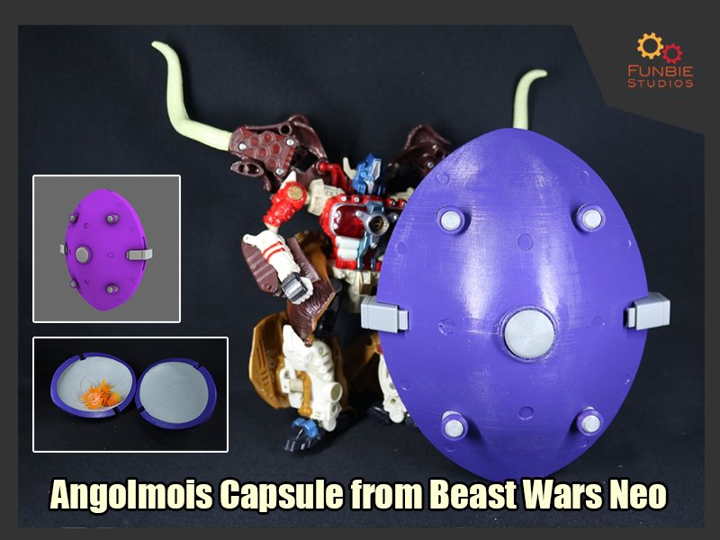 Anglomois Capsule from Beast Wars Neo