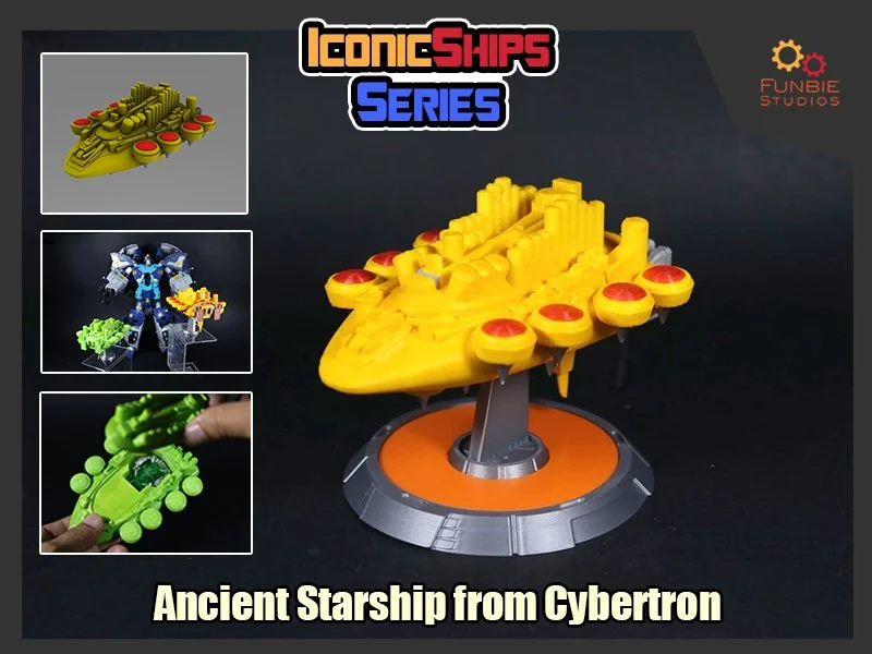 [Iconic Ships Series] Ancient Starship from Cybertron | Funbie Studios