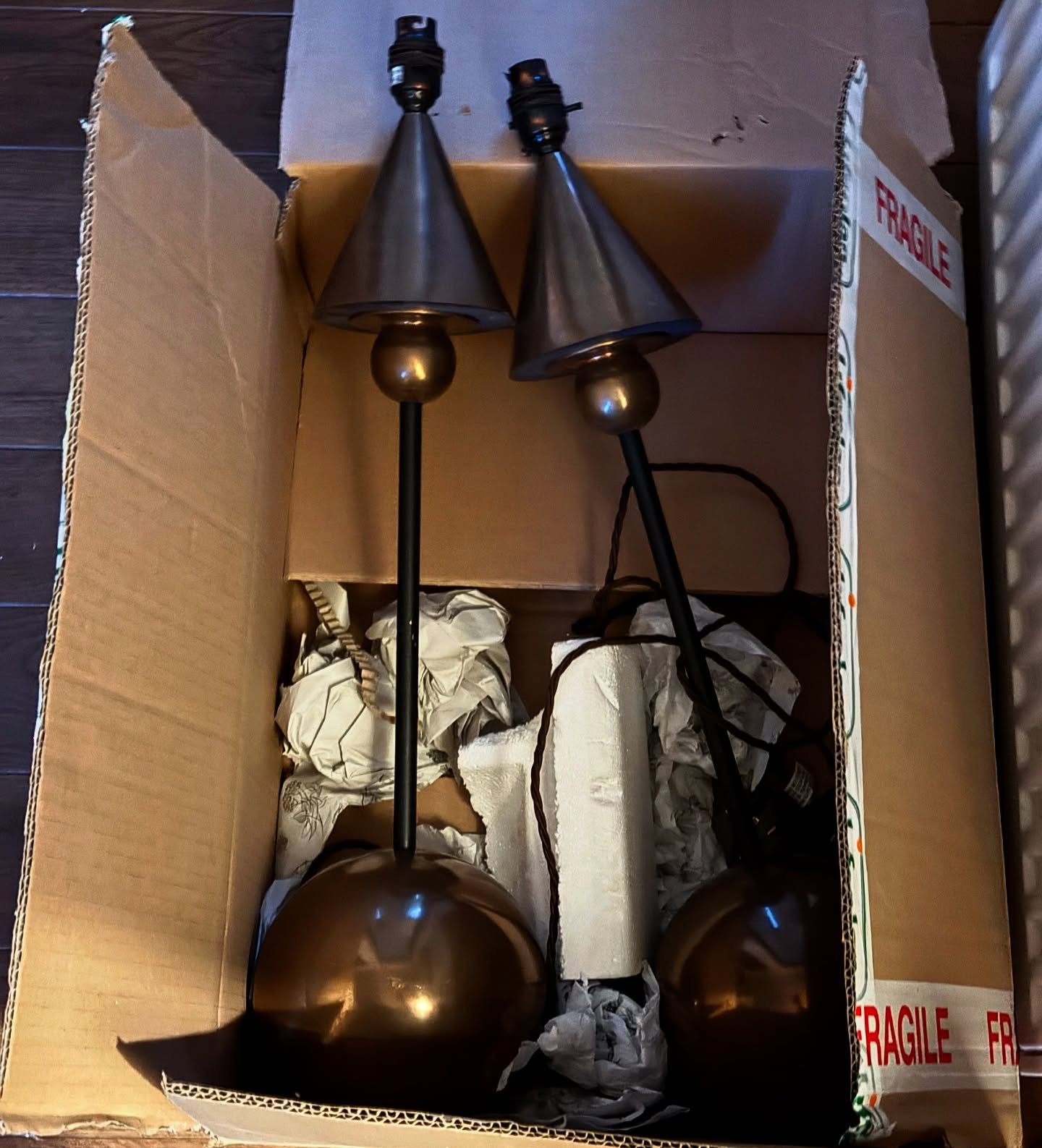 A great pair of iconic British made David Hunt Spearhead Lamps - late night delivery, now sold. 🙏🏻