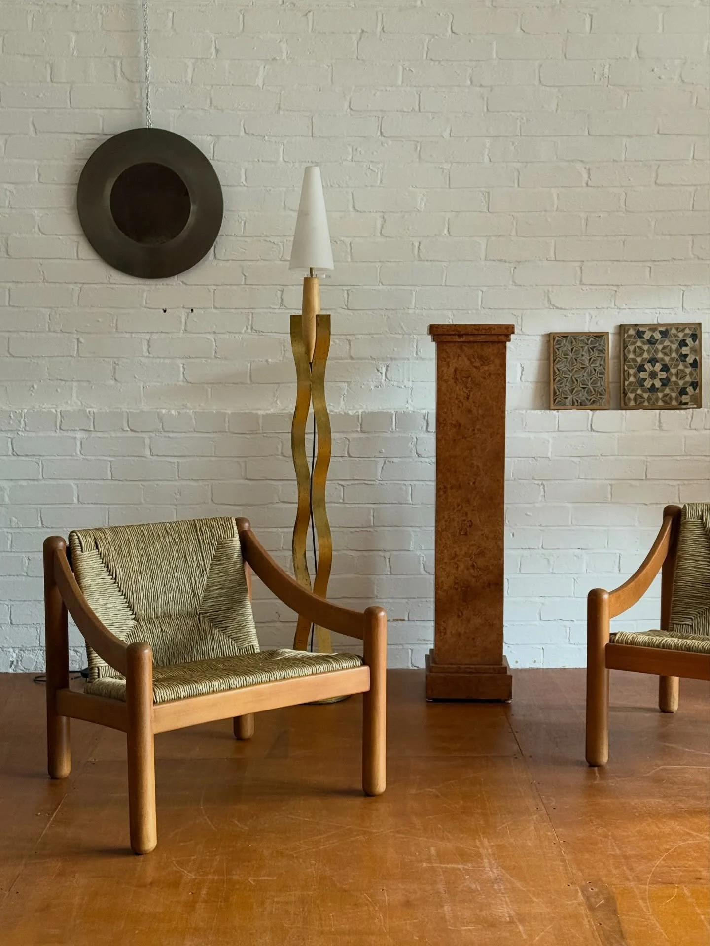 Mary&rsquo;s chairs - an investment for sure but an opportunity unlikely to come around again. A unique pair of Carimate Lounge Chairs, model 930 - designed by Vico Magistretti. Secured from the estate of fashion designer Dame Mary Quant following he