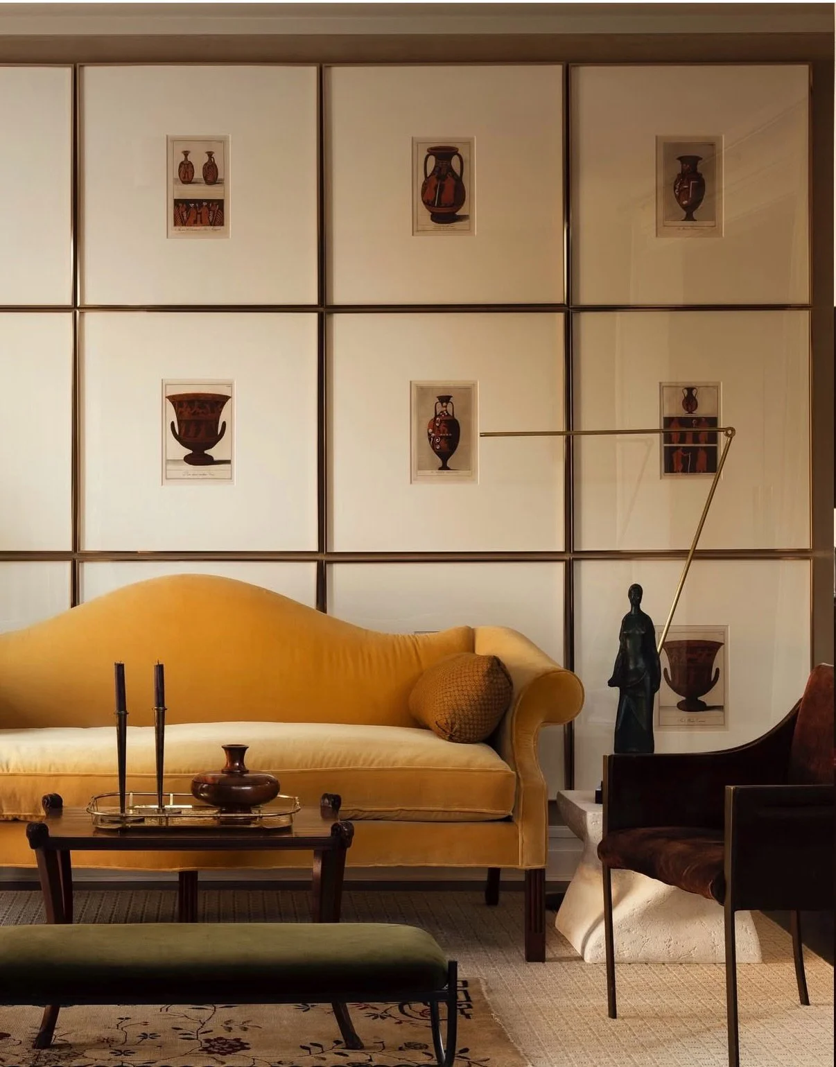 Good morning, 
I&rsquo;ve rounded up some of my recent saved inspiration to share with you today. I spend hours scrolling and researching, watching changes and trends gathering pace within the interiors industry. This very much influences what I look