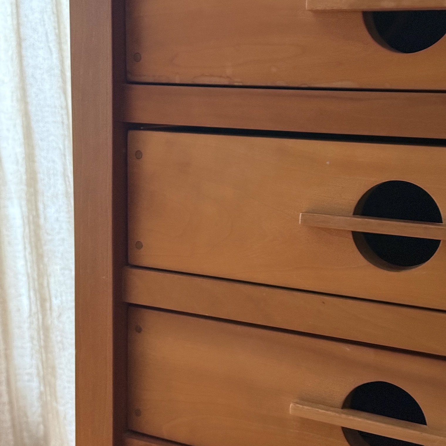 J1 Series minimalist vintage drawers with durable finish.