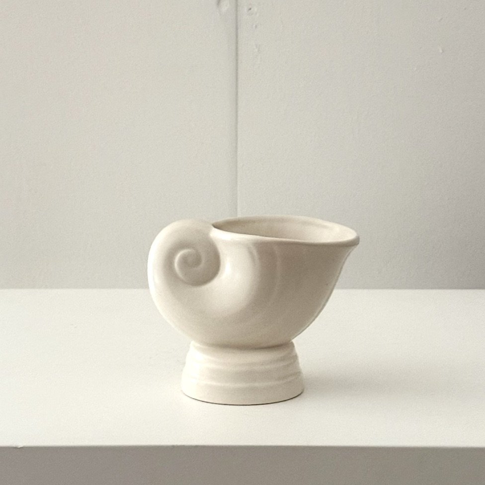 Dartmouth Pottery Conch Shell Vase