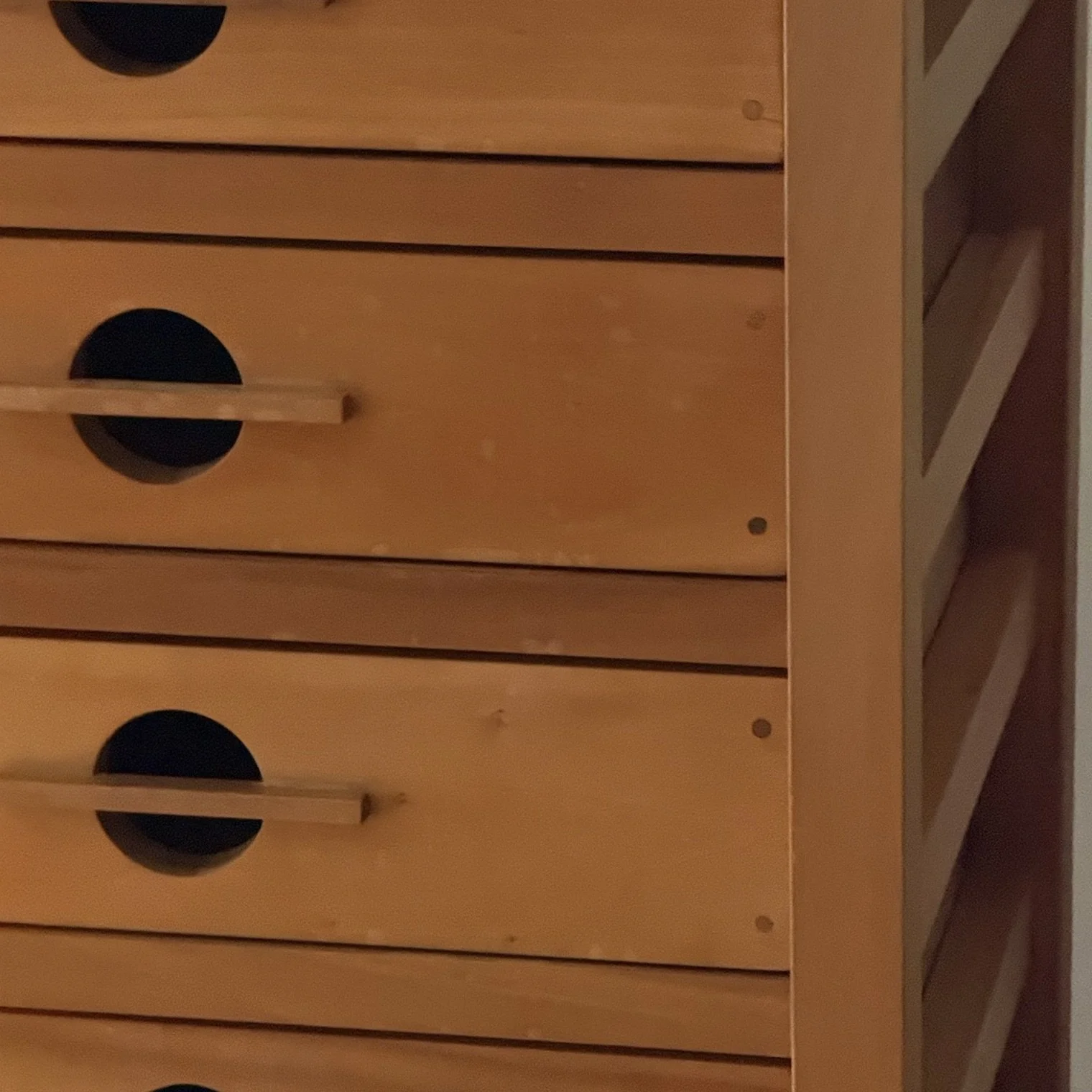J1 Series handcrafted storage solution with functional, dual-opening drawers.