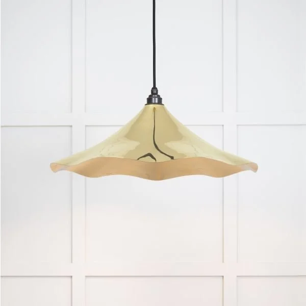 Flora Pendant Lamp   | Brass