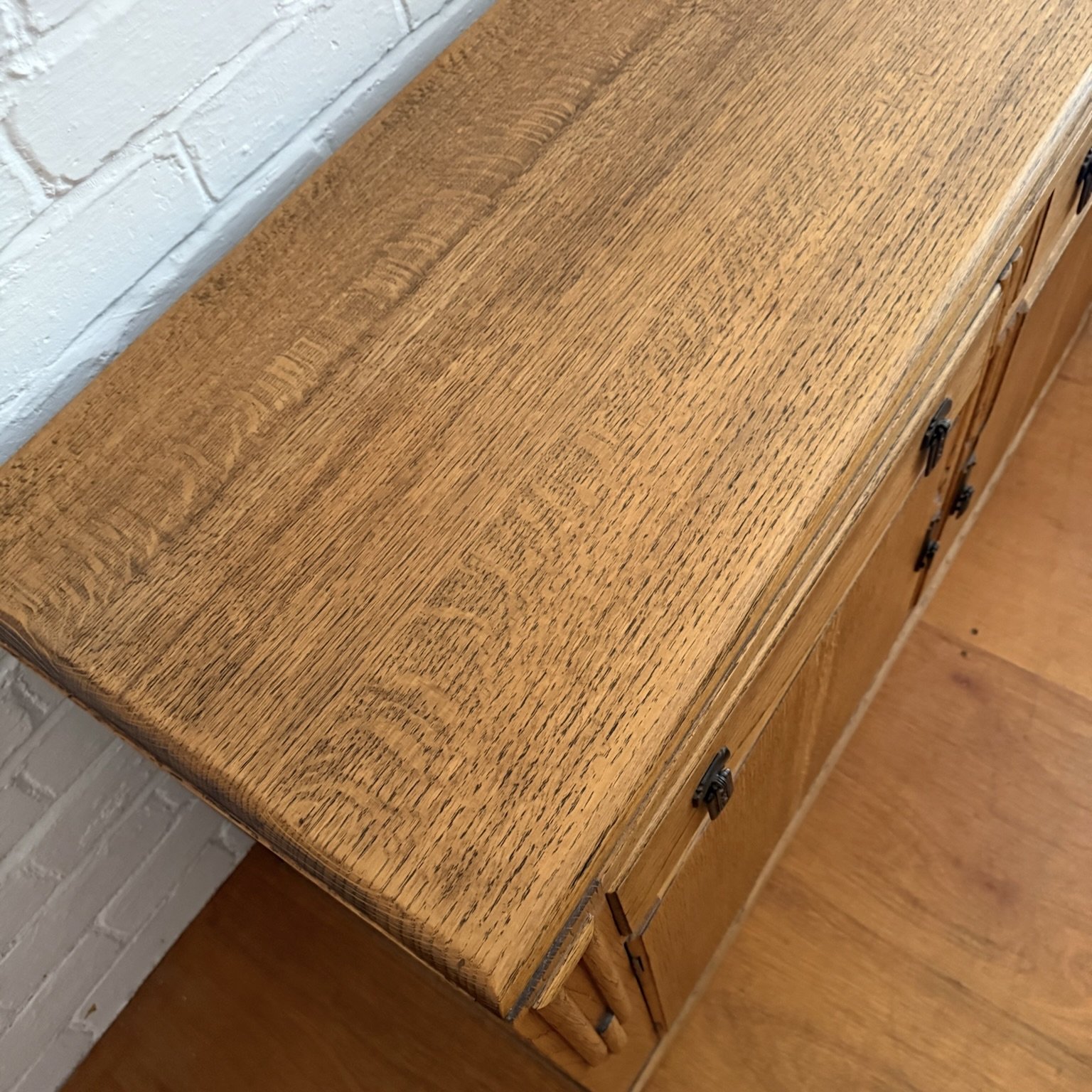 English Art Deco sideboard by C.W.S. Cabinet Works, 1920s