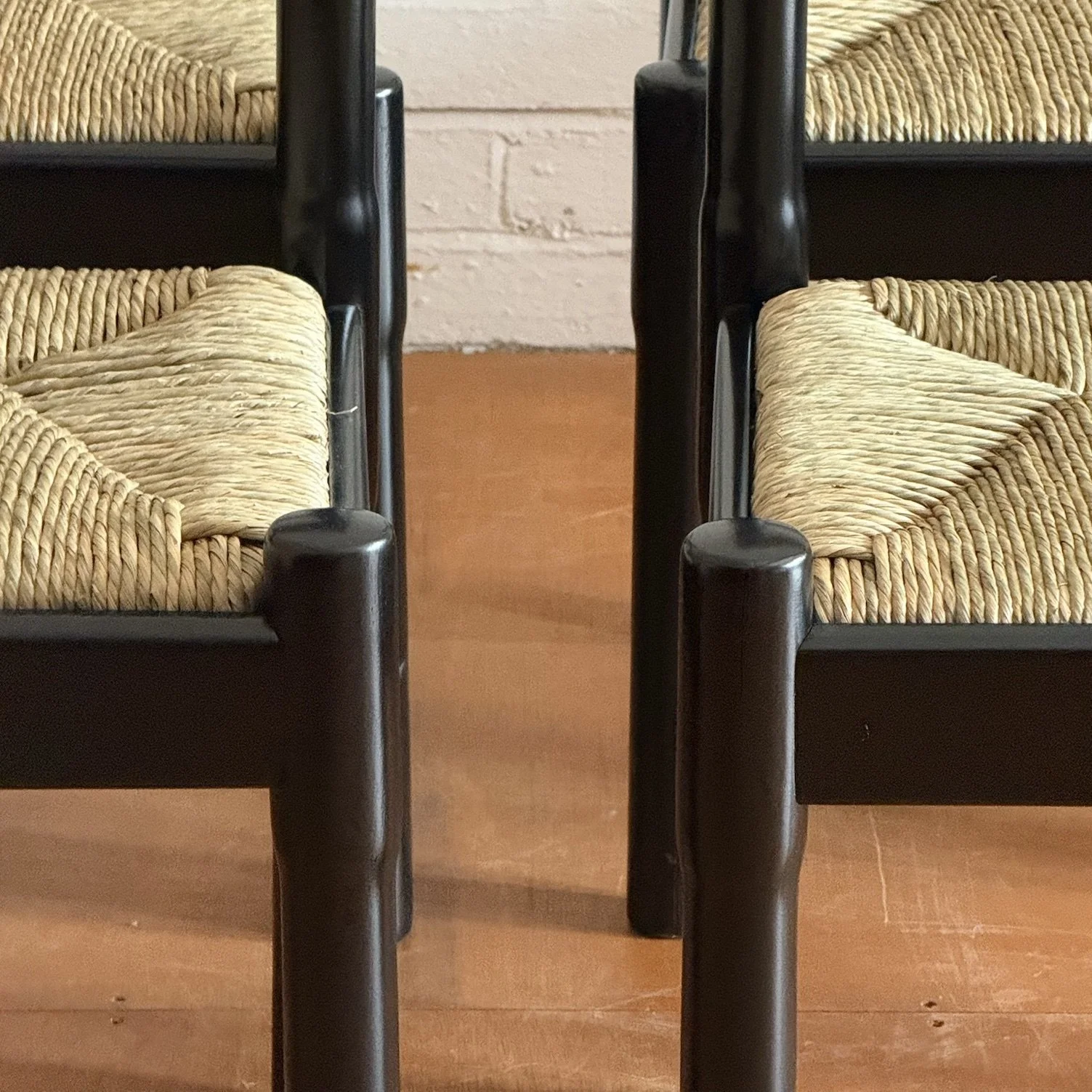 Habitat Carimate chairs by Vico Magistretti for Cassina, restored set of 4