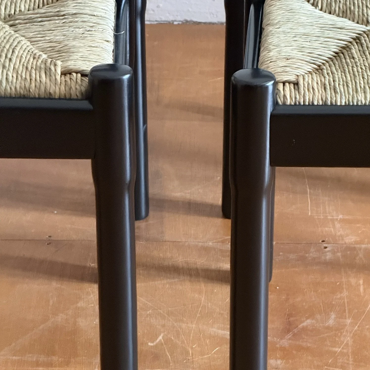 Habitat Carimate chairs by Vico Magistretti for Cassina, restored set of 4