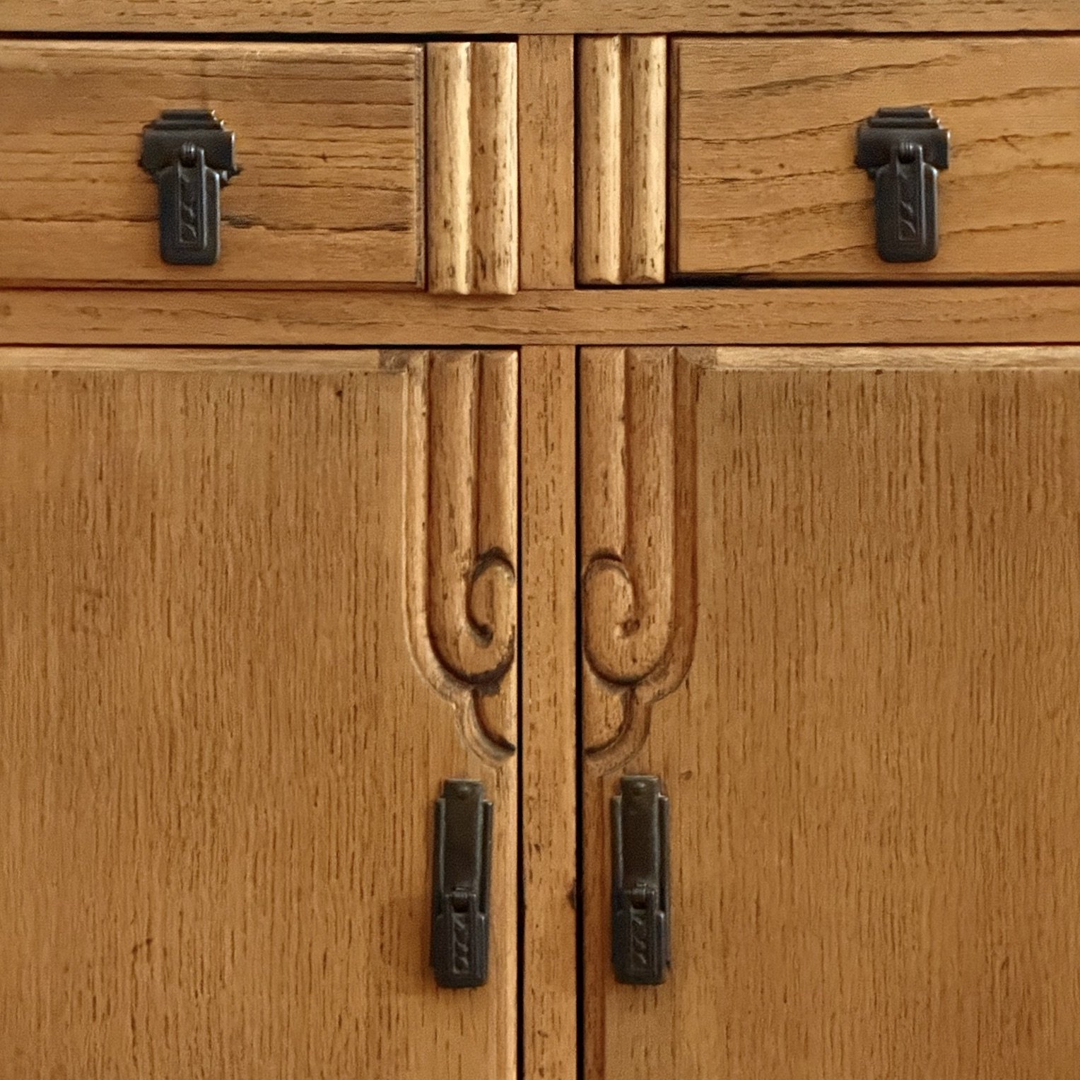 English Art Deco sideboard by C.W.S. Cabinet Works, 1920s