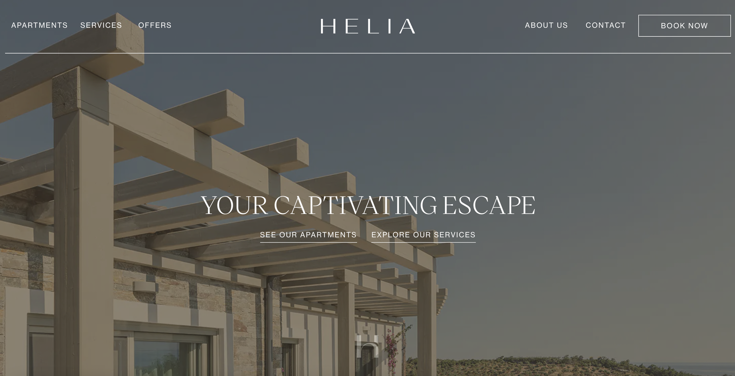 Helia Apartments | Website Content