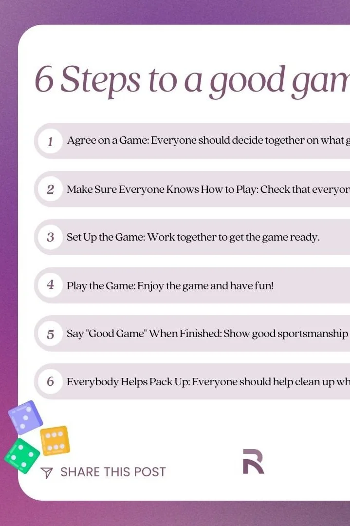 6 Steps to a Good Game