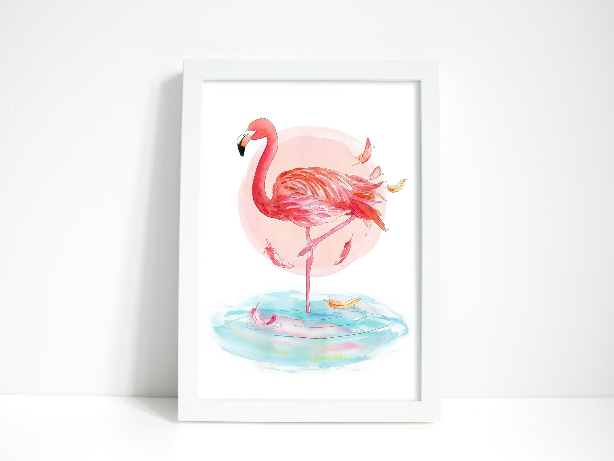 Flamingo+White+Plain+Frame.jpg