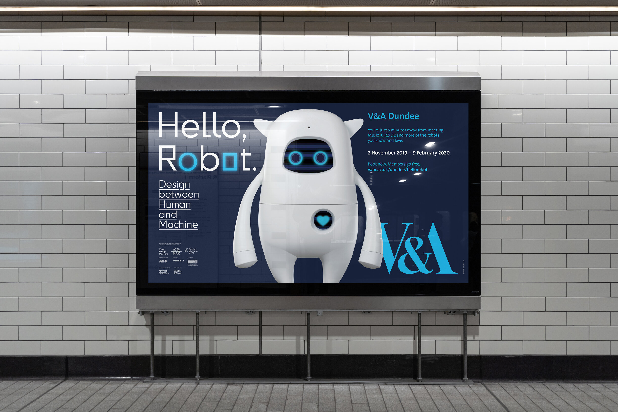 V&A Dundee. Hello, Robot. Design Human and Machine. — Freytag Anderson