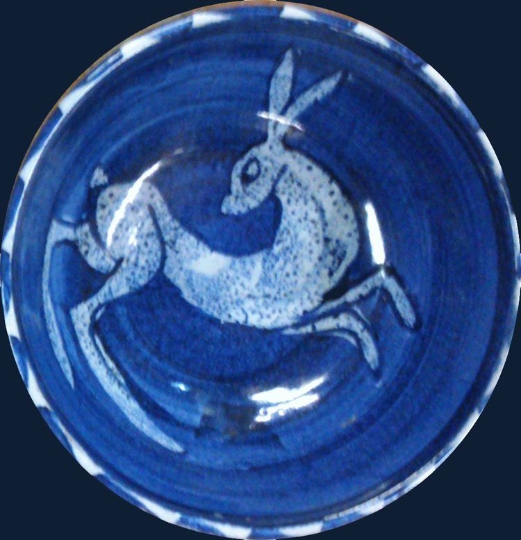  4.  Hare  bowl 14cm £28 