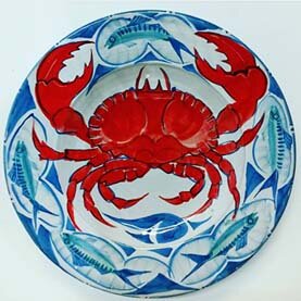  16.  Crab  Tondino bowl 40cm £220 