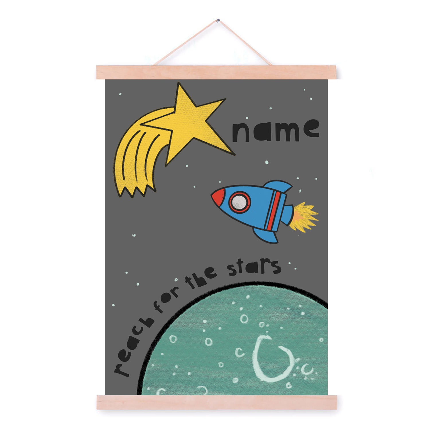 Personalised Space Print
