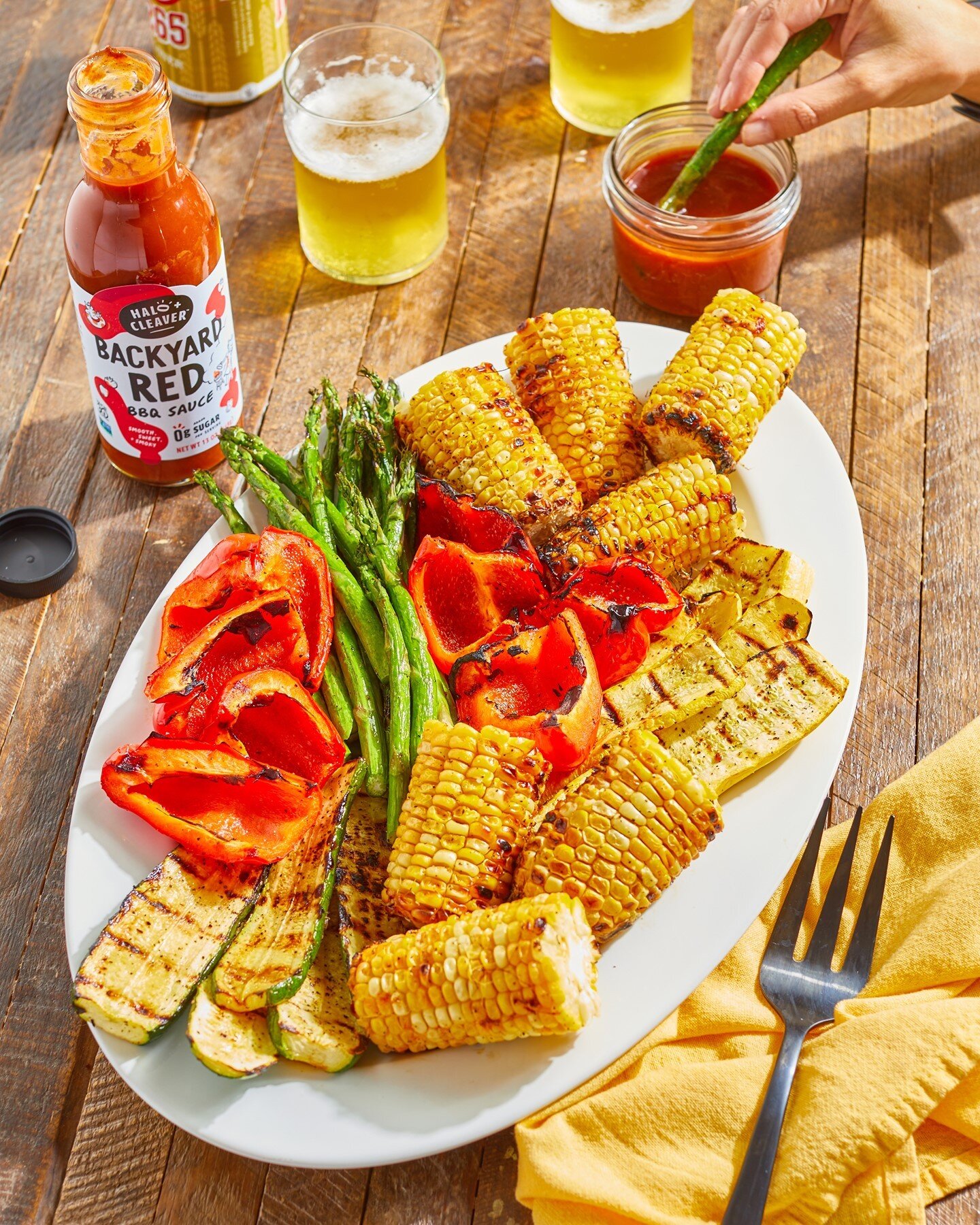 Fresh veggies grilled up for summer! 
. 
Food styled by @sucreate and shot for @haloandcleaver.
. 
. 
. 
. 
. 
. 
. 
. 
#setcreativestudios #visualdevelopment #visualcontent #visualcontentcreator #visualcontentmarketing #contentcreator #foodphotograp