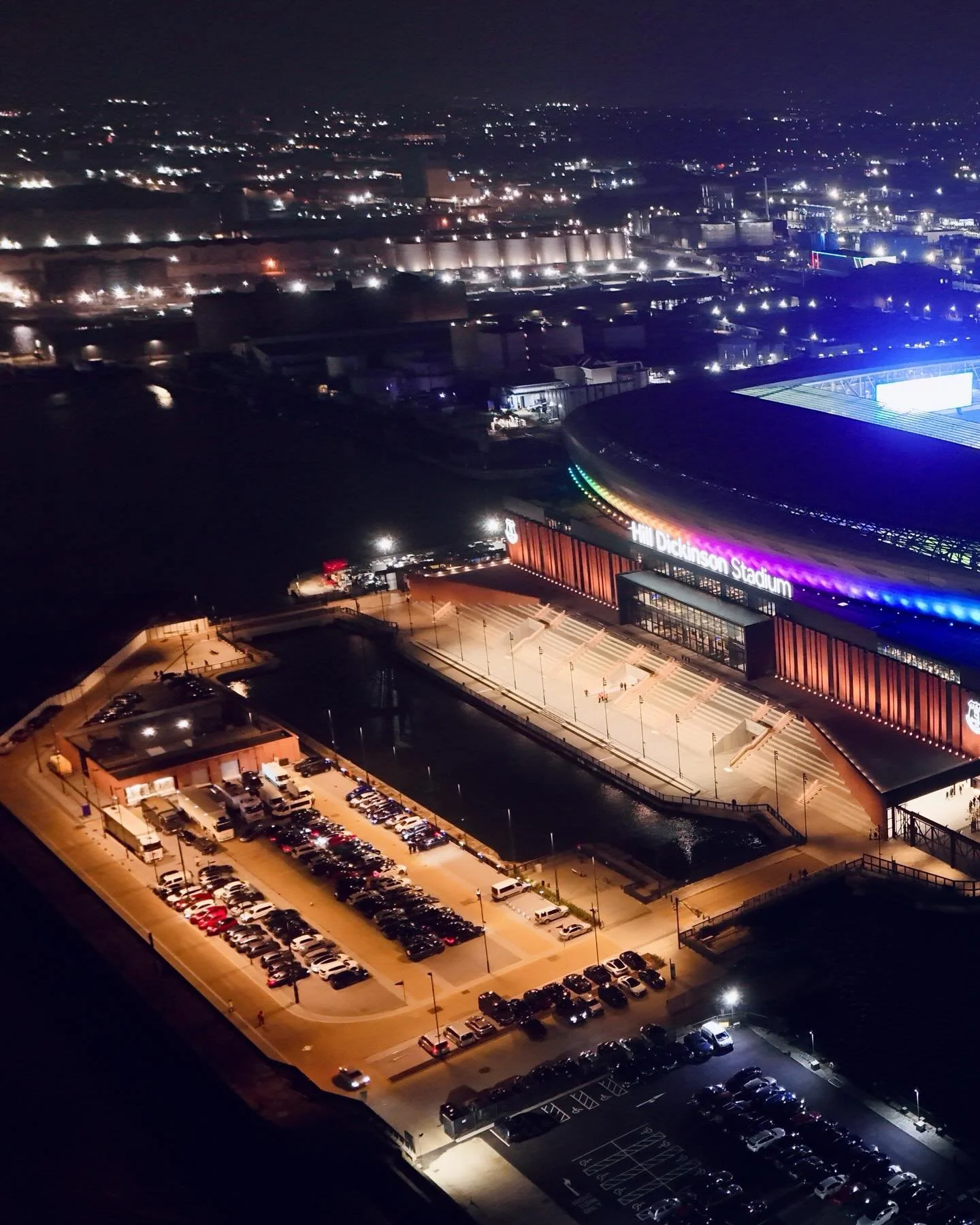 Everton light up the Hill Dickinson Stadium for their All Together Now campaign.

All Together Now is Everton&rsquo;s award-winning campaign to celebrate diversity and increase awareness of everything done by the Club and Everton in the Community to 