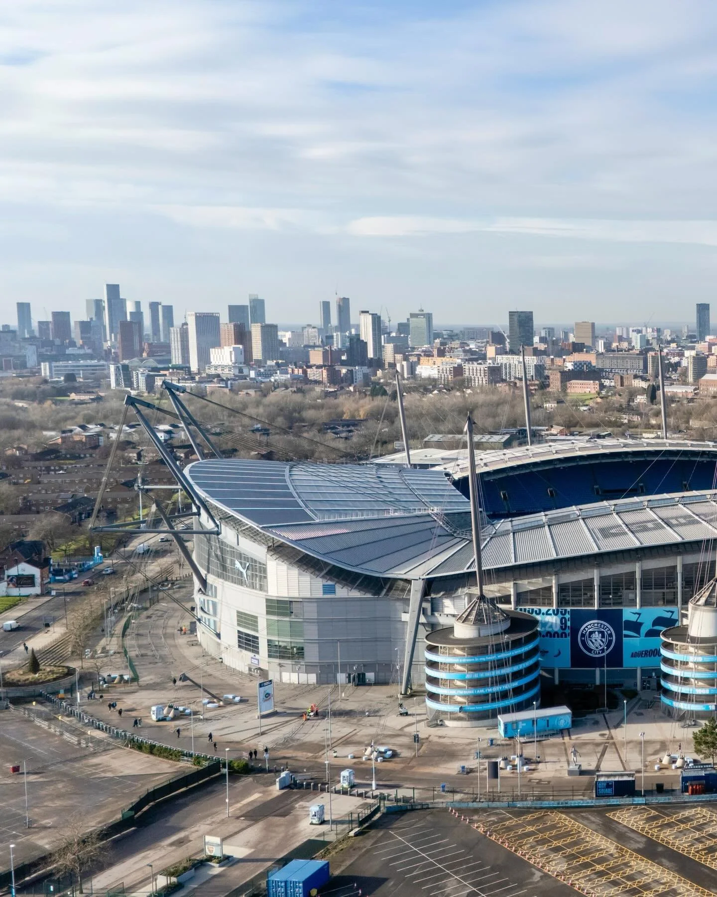 Manchester looking glorious yesterday.

Etihad Stadium - 28/01/26 ☀️📸✈️