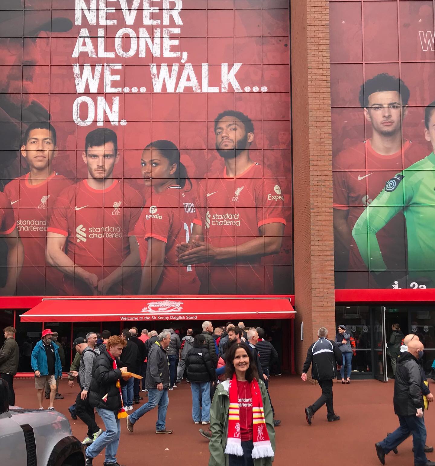 I&rsquo;m a massive fan of Liverpool Football Club, my local team, so it was thrilling - and a little daunting - to attend the first full-capacity home Premier League match since covid struck. It feels like things are inching back to a kind of normal