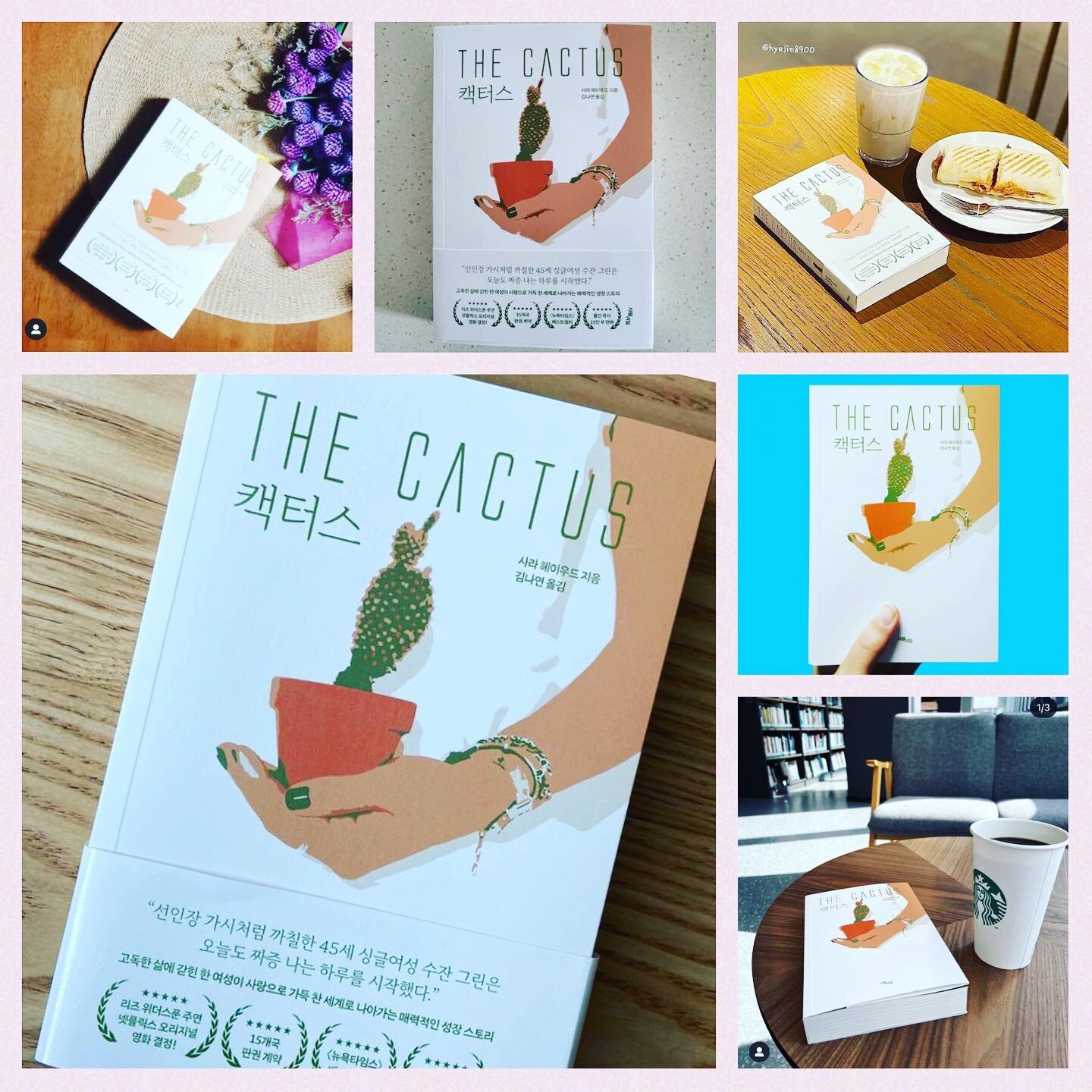 It&rsquo;s always exciting to see a new edition of The Cactus out in the world. This is the just-published South Korean edition. Huge thanks to the publishing team for their fantastic cover design. I love the simplicity and cartoon-like style of this