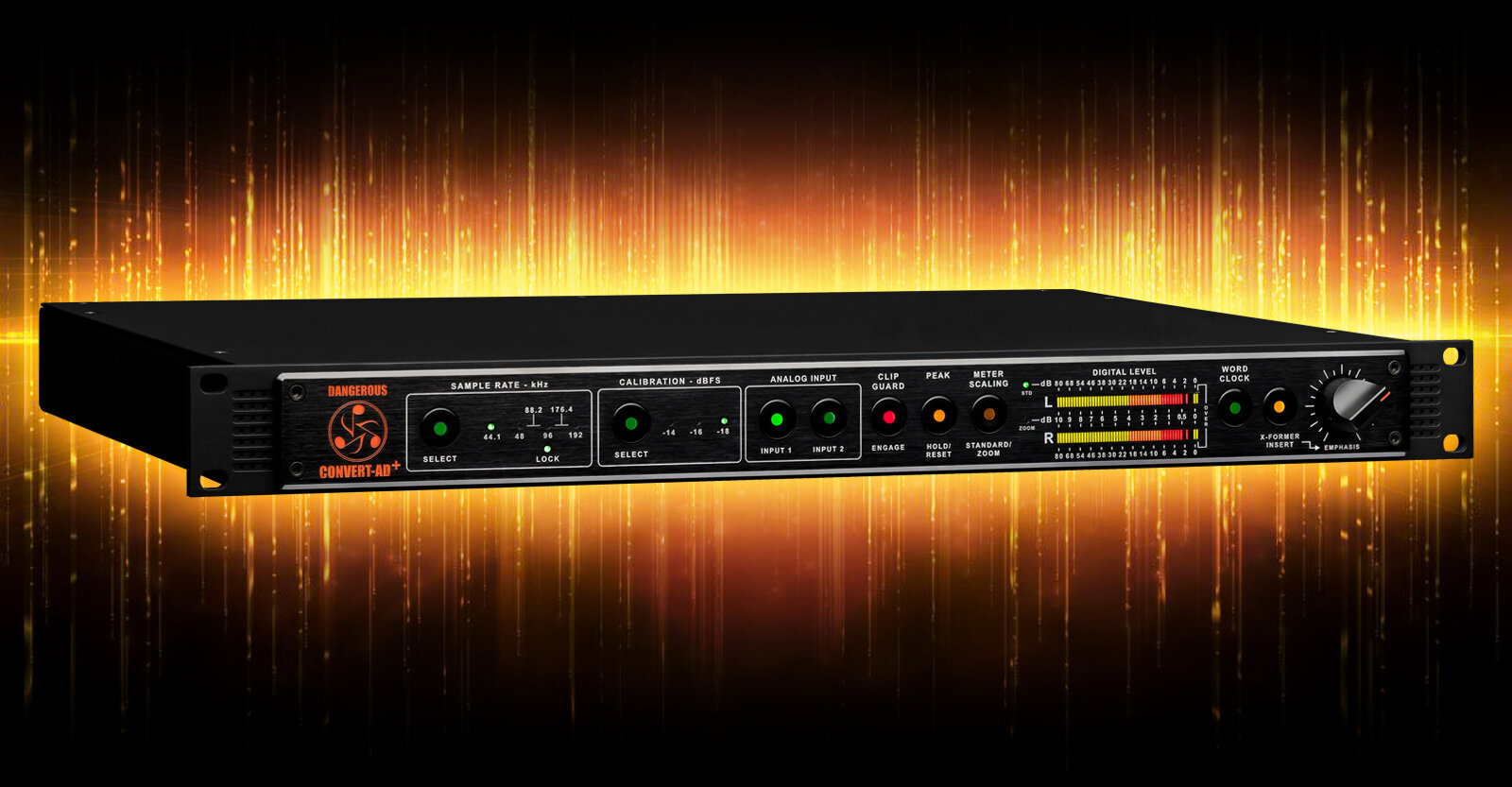 DANGEROUS MUSIC: CONVERT-AD+ STEREO CONVERTER
