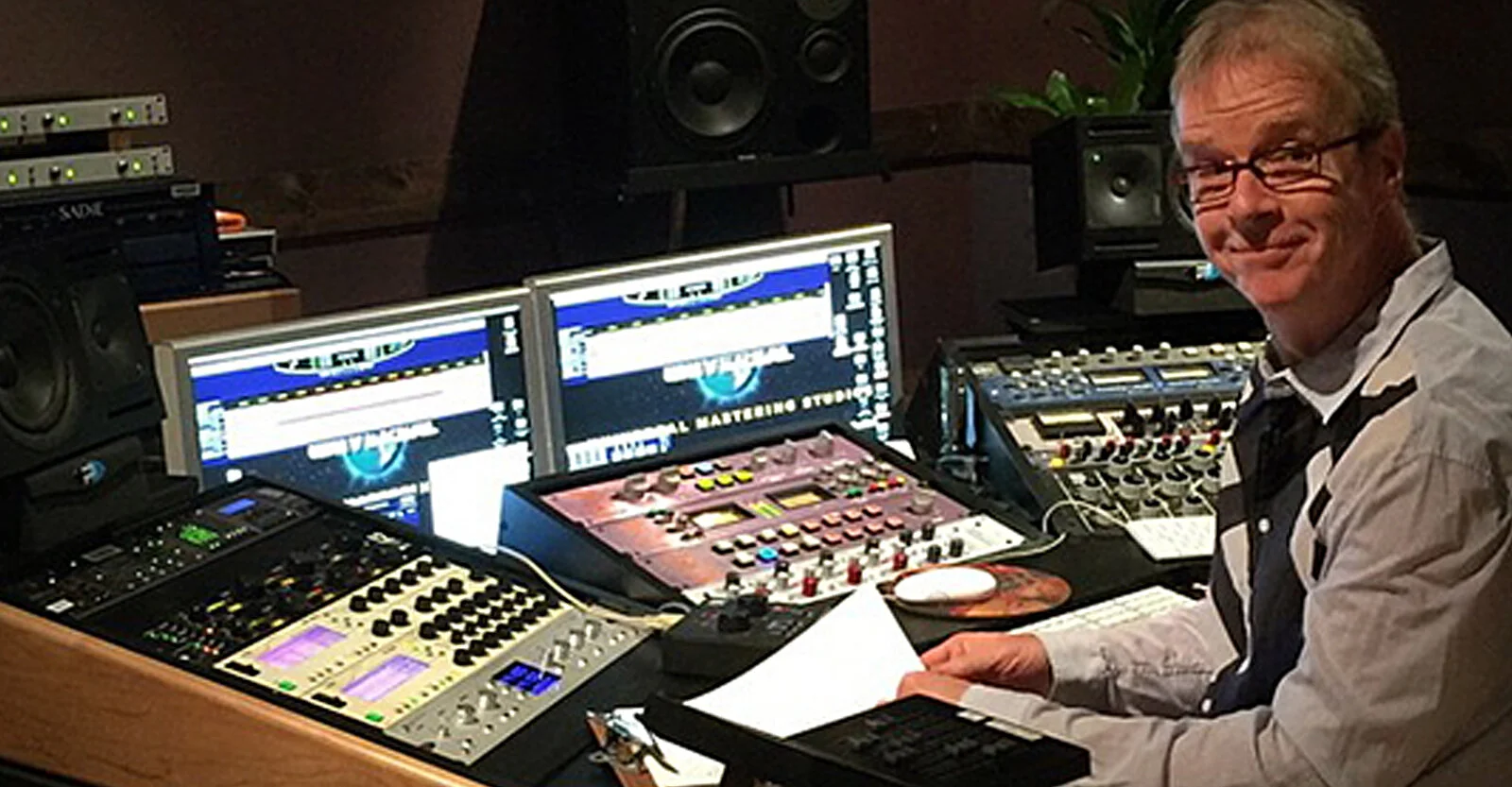 ENGINEER PETE DOELL GETS DANGEROUS AT UNIVERSAL MASTERING STUDIOS