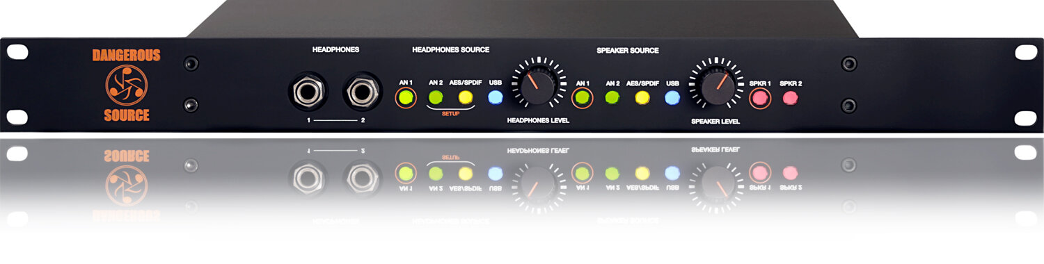 SOURCE Portable Studio Monitor Controller — Dangerous Music SOURCE Portable Studio Monitor Controller — Dangerous Music