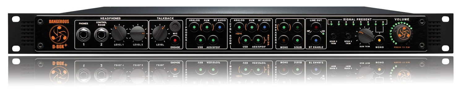 Control D Box D-BOX+ Studio Monitor Controller — Dangerous Music