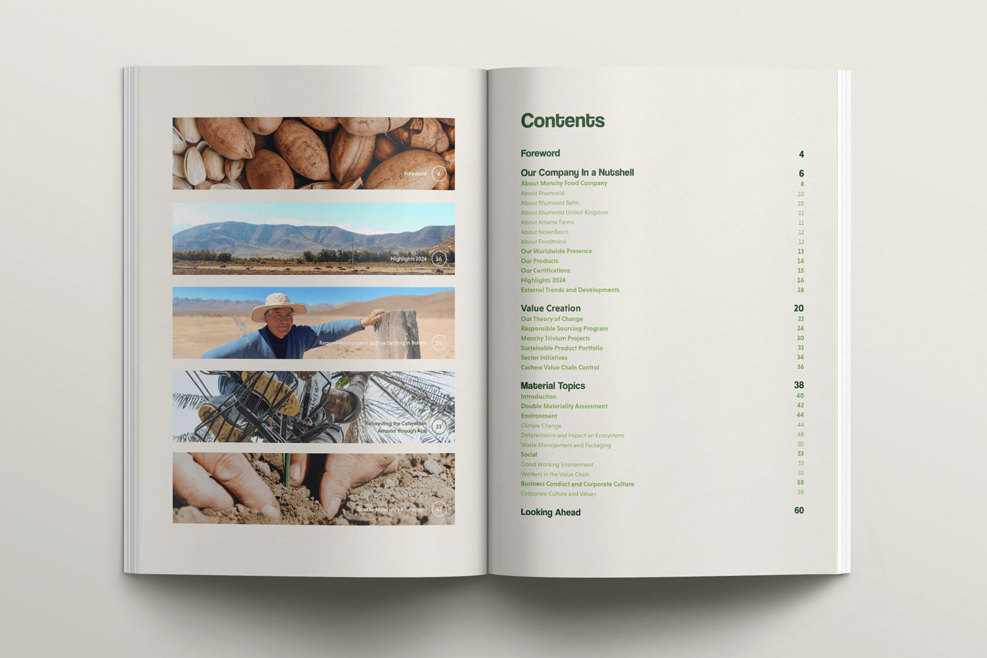 Sustainability Report Monchy Food Company 2024 - Design: Studio Winter