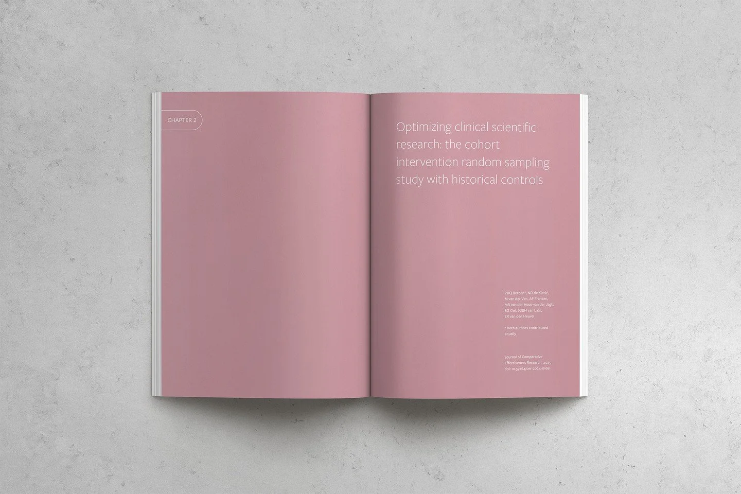 Omdat ik een aantal proefschriften per jaar ontwerp, heb ik een goede basis gelegd met 3 'templates'. Op die manier kan ik de prijs voor het ontwerp van een volledig proefschrift nog een beetje acceptabel houden. Ik begrijp namelijk dat je daar geen 