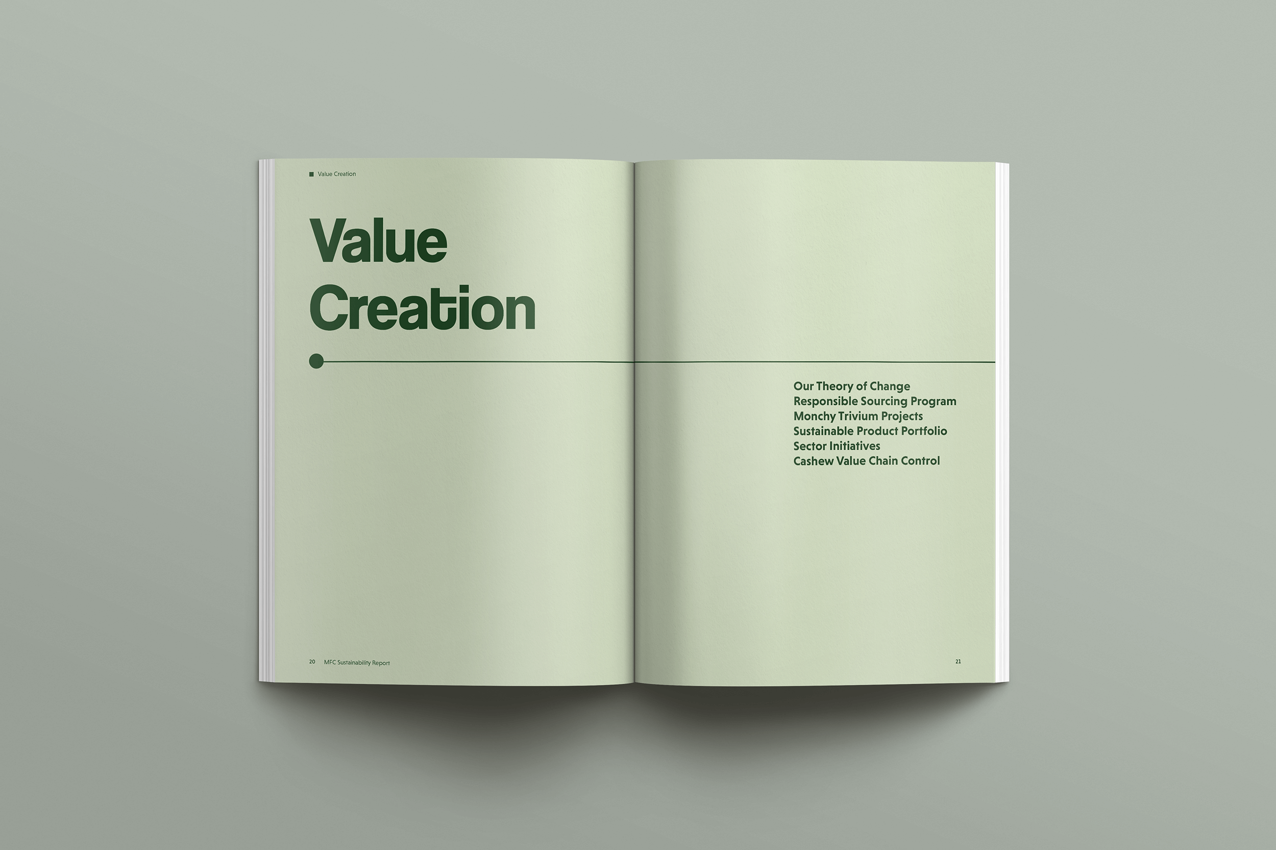 Sustainability Report Monchy Food Company 2024 - Design: Studio Winter