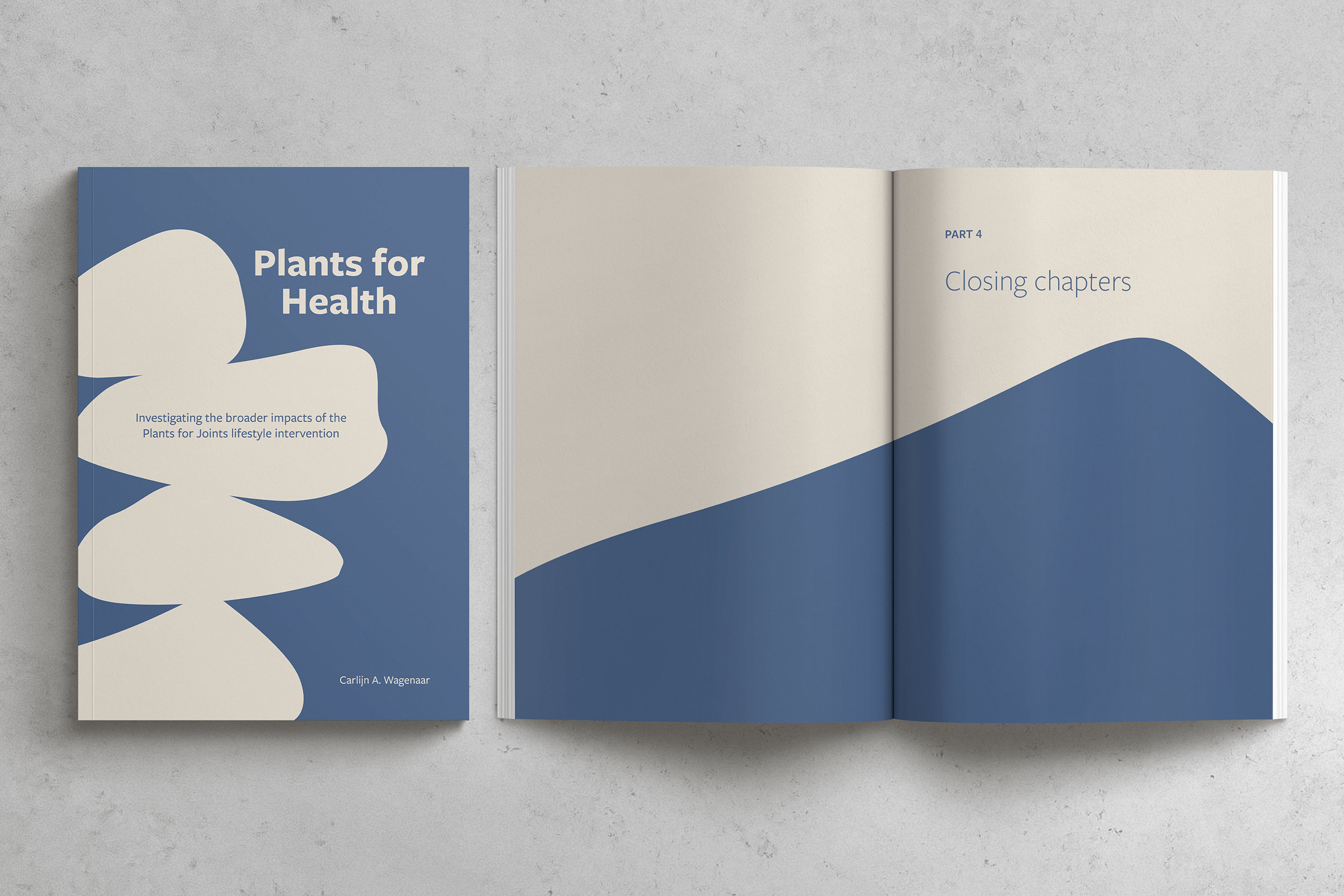 Proefschrift Plants for Health Carlijn Wagenaar Ontwerp door Studio Winter