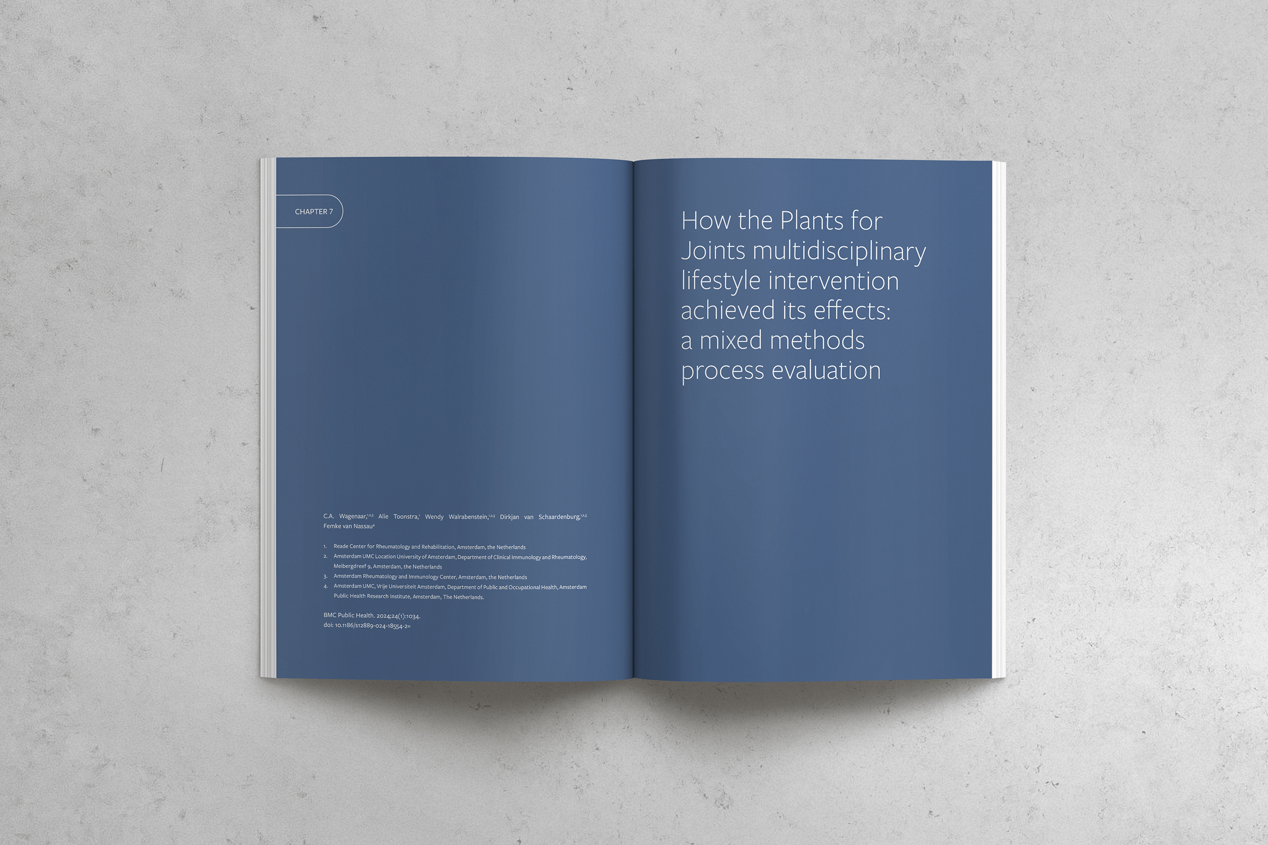 Proefschrift Plants for Health Carlijn Wagenaar Ontwerp door Studio Winter