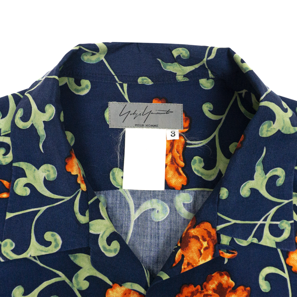 Yohji Yamamoto Pour Homme SS01 Floral Shirt — scatterbrain archives