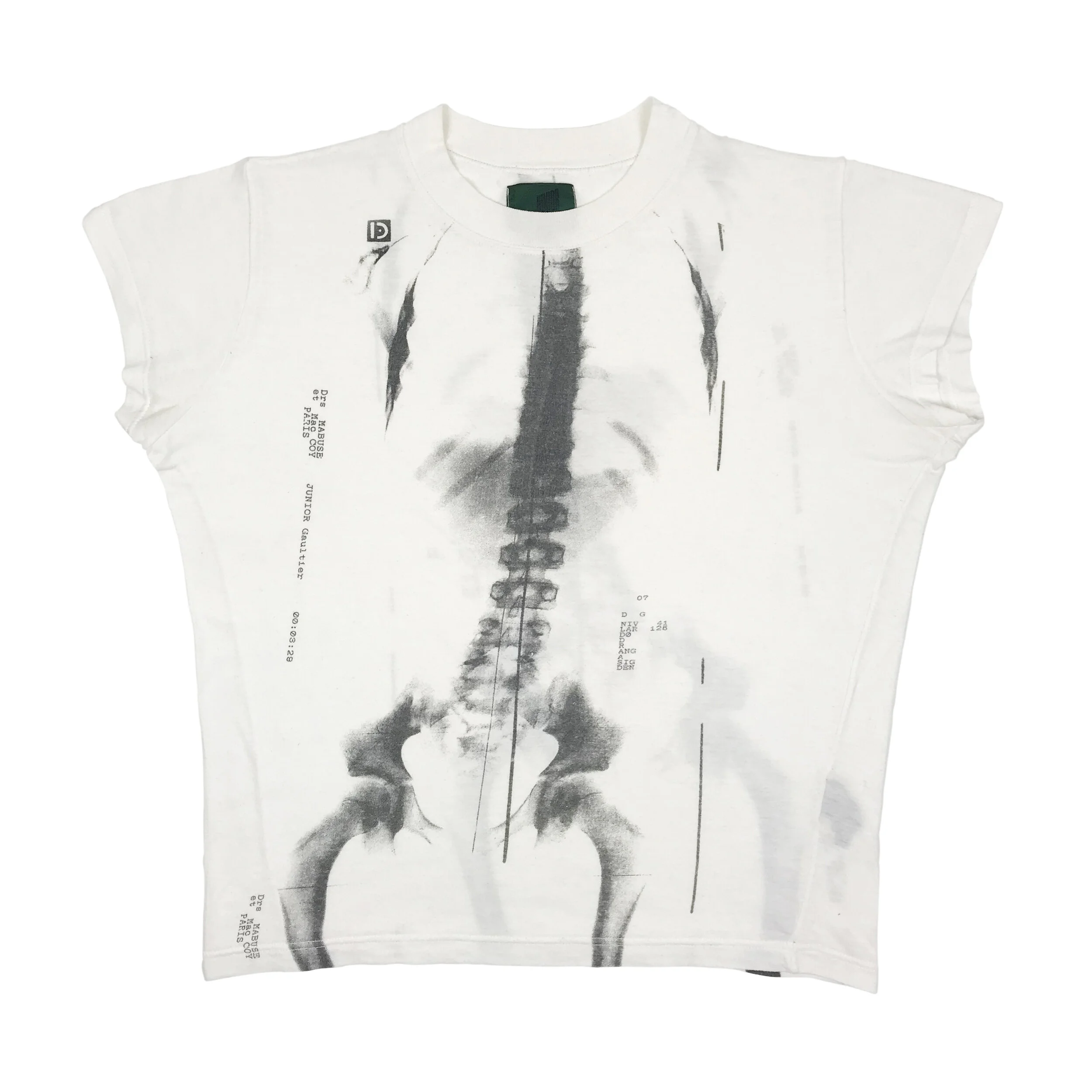 Jean Paul Gaultier SS90 X-Ray T-shirt