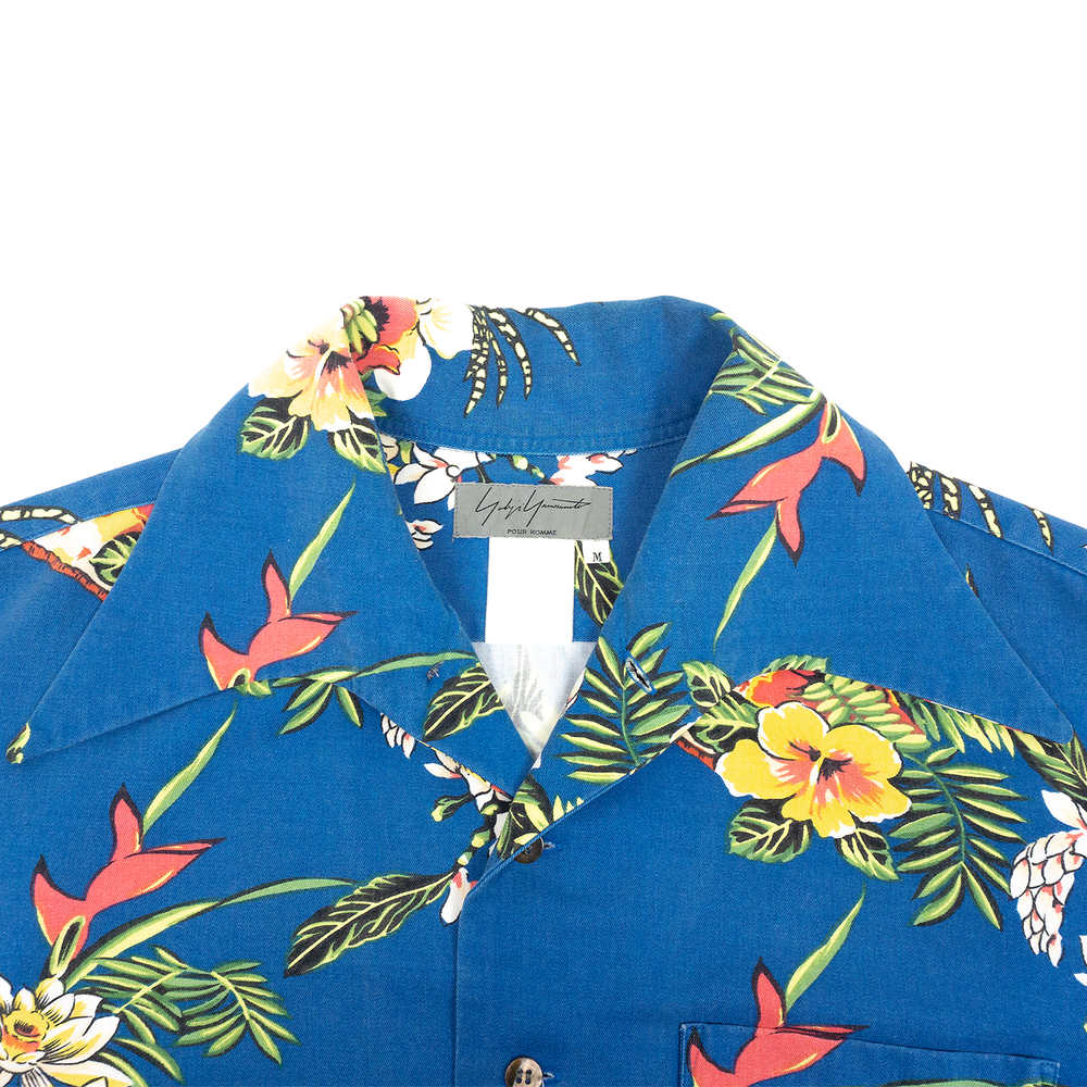 Yohji Yamamoto Pour Homme SS97 Hawaiian Shirt — scatterbrain archives
